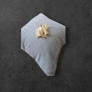 Gold Unicorn Pendant